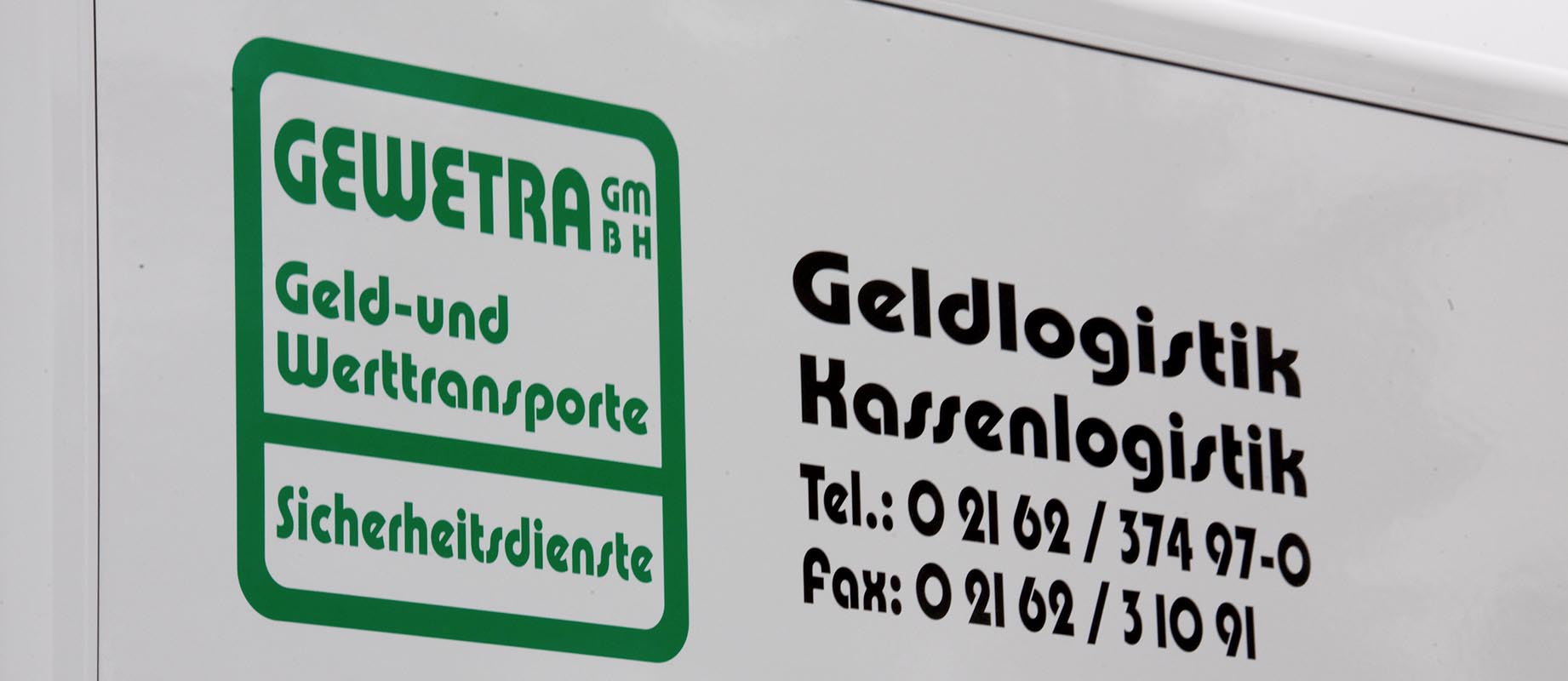 Kontakt gewetra geldtransporte und werttransporte